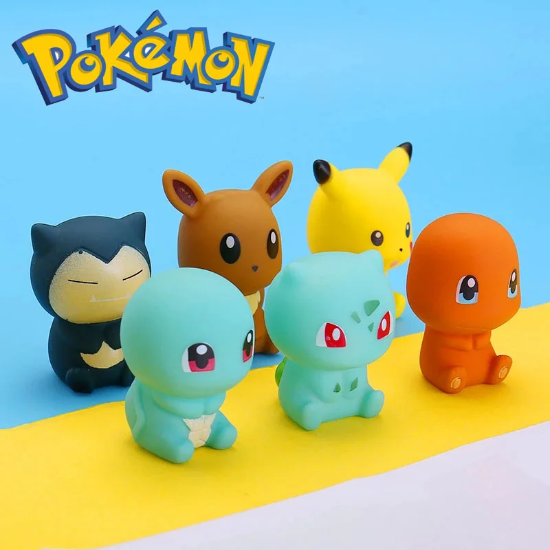 6pcs/Set Pokemon Baby Toys Enamel Pvc Material Safe To Bite Anime Figure Pikachu Baby Bathroom Bath Companion Kids Sprinkle Toys
6pcs/Set Pokemon Baby Toys Enamel Pvc Material Safe To Bite Anime Figure Pikachu Baby Bathroom Bath Companion Kids Sprinkle Toys