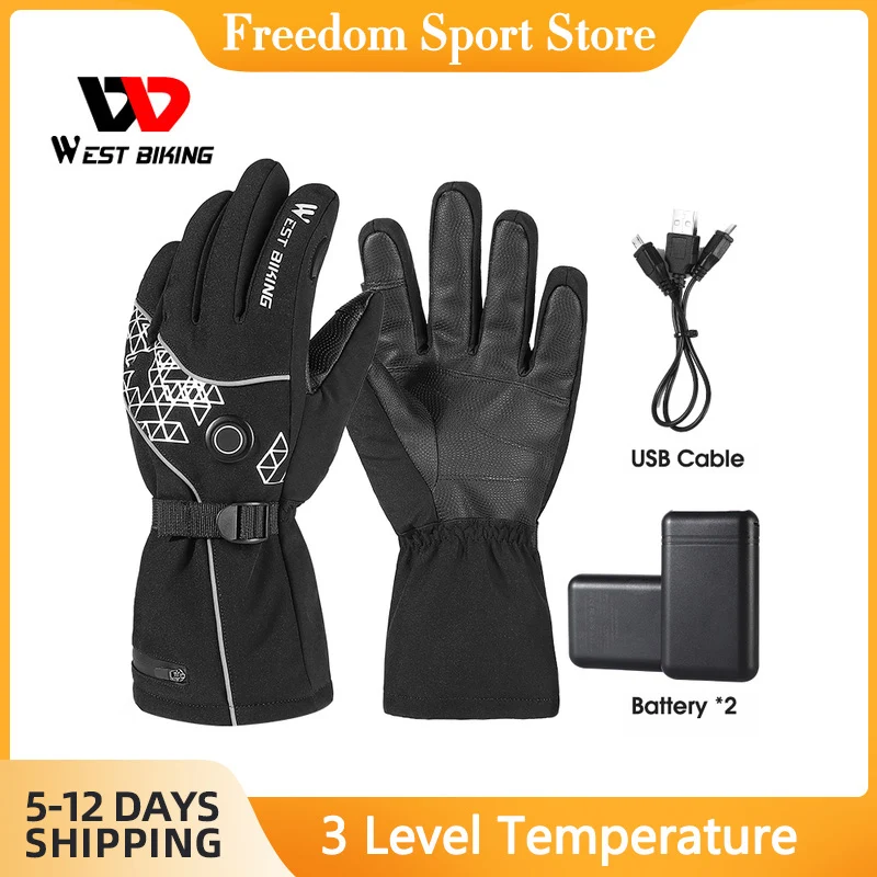 WEST BIKING Cycling Gloves New Tech USB Rechargeable Thermal Gloves Man/Women MTB Road Bike Cycling Gloves Bicycle Equipment
WEST BIKING Cycling Gloves New Tech USB Rechargeable Thermal Gloves Man/Women MTB Road Bike Cycling Gloves Bicycle Equipment