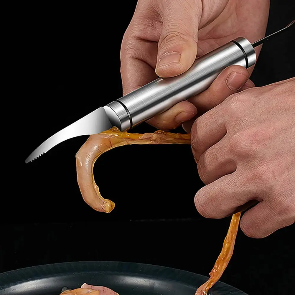 Manual Shrimp Peeler Sharp Shrimp Flosser Non-stick Shrimp Line Cleaner Safe Double-head Shrimp Line Cleaner Kitchen Accessories
Manual Shrimp Peeler Sharp Shrimp Flosser Non-stick Shrimp Line Cleaner Safe Double-head Shrimp Line Cleaner Kitchen Accessories
