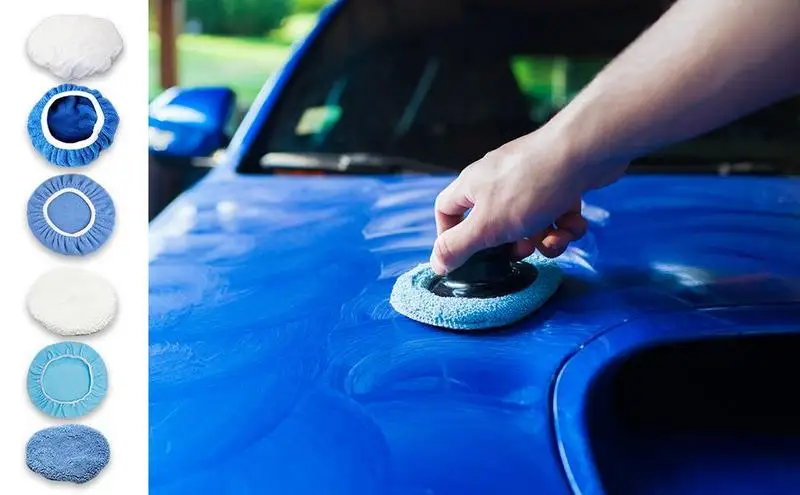 Car Polisher Pad Bonnet Microfiber Polishing Bonnet Buffing Pads For Drill Polisher Polishing Pad Useful Car Gadget Polish
Car Polisher Pad Bonnet Microfiber Polishing Bonnet Buffing Pads For Drill Polisher Polishing Pad Useful Car Gadget Polish