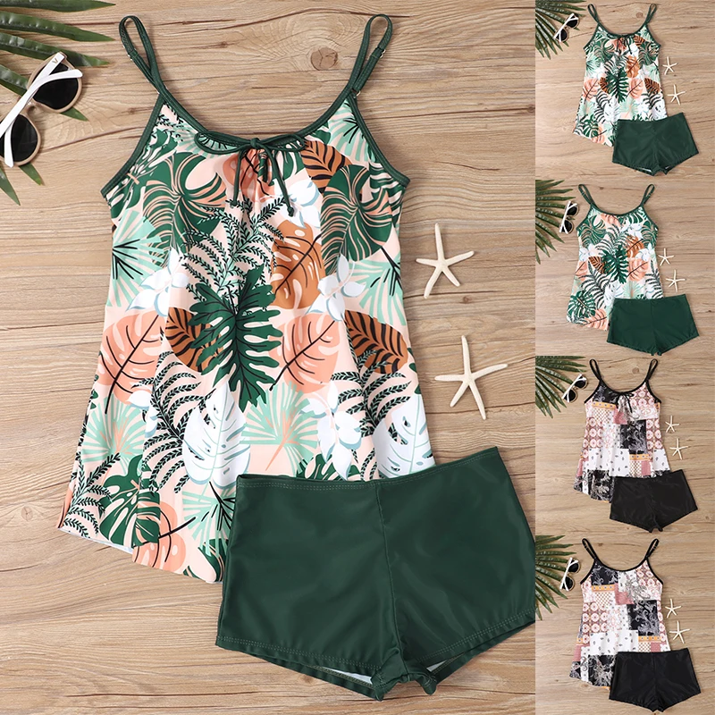 2023 Two Piece Swimwear Women's Short Skirt New Design Print Short Tank Top Set Swimwear Women's Set Beach Wear Summer Swimming
2023 Two Piece Swimwear Women's Short Skirt New Design Print Short Tank Top Set Swimwear Women's Set Beach Wear Summer Swimming