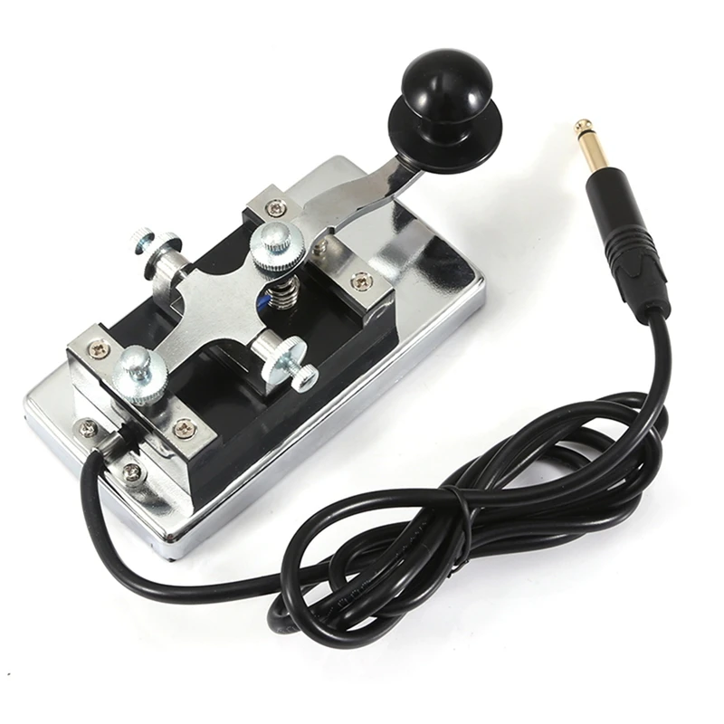 K4 Morse Wrench Set Plug Manual Telegraph Morse Key Handy CW Morse Keyer Stainless Steel For Shortwave CW Radio
K4 Morse Wrench Set Plug Manual Telegraph Morse Key Handy CW Morse Keyer Stainless Steel For Shortwave CW Radio