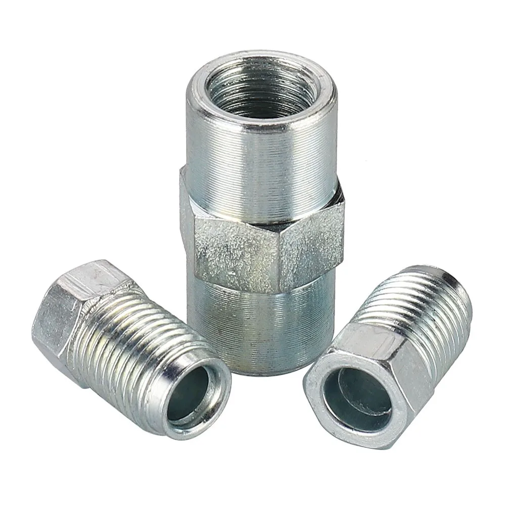 2 X 10mm Female Brake Pipe Connectors+4 X 10mm Male Brake Nuts Short Brake Line Fitting Kit For Inverted Bell Mouth Of 3/16 Pipe
2 X 10mm Female Brake Pipe Connectors+4 X 10mm Male Brake Nuts Short Brake Line Fitting Kit For Inverted Bell Mouth Of 3/16 Pipe