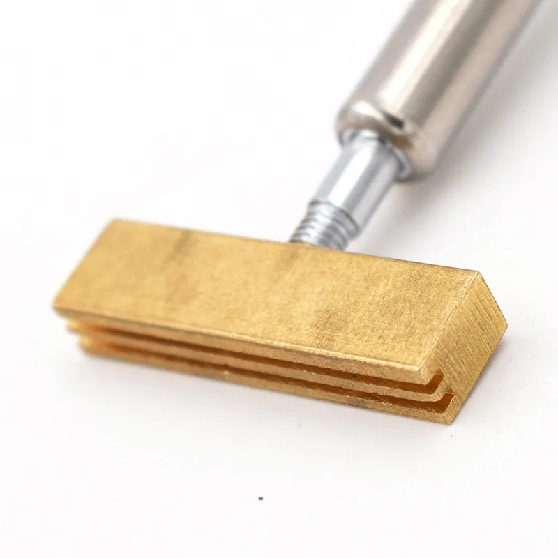 1pcs Copper Silicon Hot Press Strip T-Tip Head Cable Repair Tool Accessories For Soldering Iron Pixel Repair 30W/40W/60W
1pcs Copper Silicon Hot Press Strip T-Tip Head Cable Repair Tool Accessories For Soldering Iron Pixel Repair 30W/40W/60W