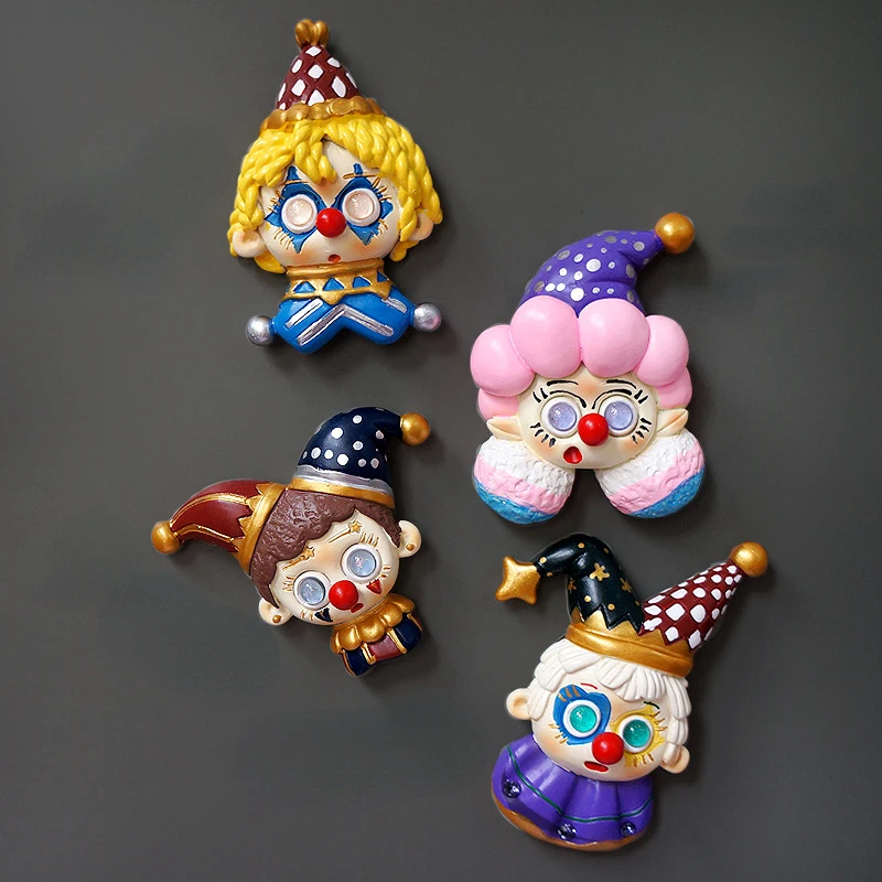 Circus Clown Fridge Stickers Home Decor Wedding Gifts Magnetic Stickers Birthday Gifts Children Toys Jokers Fridge Magnets
Circus Clown Fridge Stickers Home Decor Wedding Gifts Magnetic Stickers Birthday Gifts Children Toys Jokers Fridge Magnets