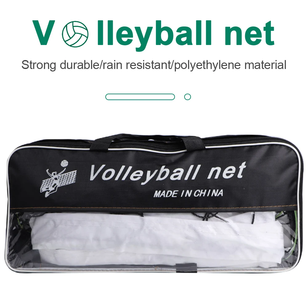 950*100cm Volleyball Net Standard One Pack Side Volleyball Net Volleyball Net Mesh Indoor And Outdoor Practice Training Dedicate
950*100cm Volleyball Net Standard One Pack Side Volleyball Net Volleyball Net Mesh Indoor And Outdoor Practice Training Dedicate