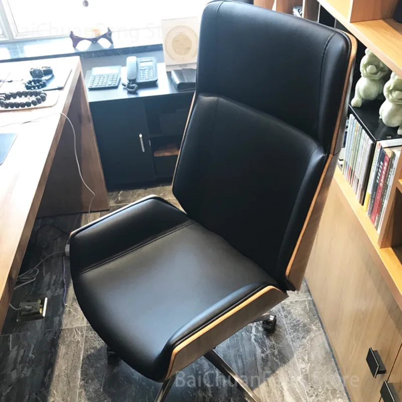 Simple Nordic Office Chairs Computer Chair Back Leather Lifting Swivel Chair Boss Chair Home Office Furniture Bedroom Chair
Simple Nordic Office Chairs Computer Chair Back Leather Lifting Swivel Chair Boss Chair Home Office Furniture Bedroom Chair
