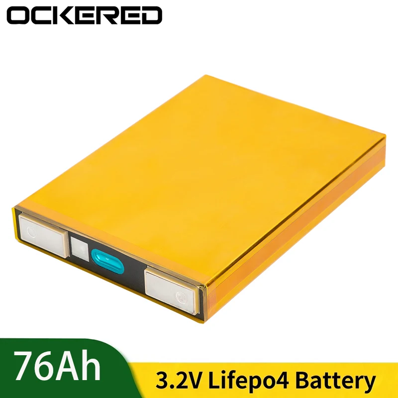 Литий-железо-фосфатная ячейка 3,2 в 76 Ач Lifepo4 аккумуляторная батарея DIY 12 в 24 в 36 в 48 в глубокий цикл для электрического автомобиля RV EV
Литий-железо-фосфатная ячейка 3,2 в 76 Ач Lifepo4 аккумуляторная батарея DIY 12 в 24 в 36 в 48 в глубокий цикл для электрического автомобиля RV EV