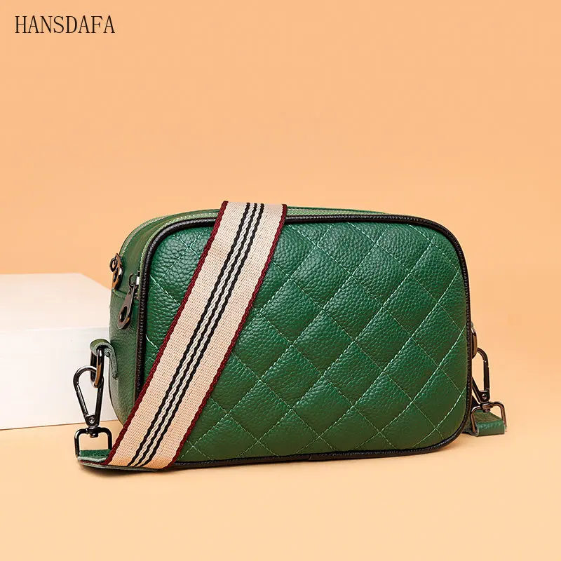 Women Luxury Brand Shoulder Bags Woven Wide Shoulder Strap Handbags Fashion Lozenge Genuine Leather Female Messenger Bag Wallet 
Women Luxury Brand Shoulder Bags Woven Wide Shoulder Strap Handbags Fashion Lozenge Genuine Leather Female Messenger Bag Wallet