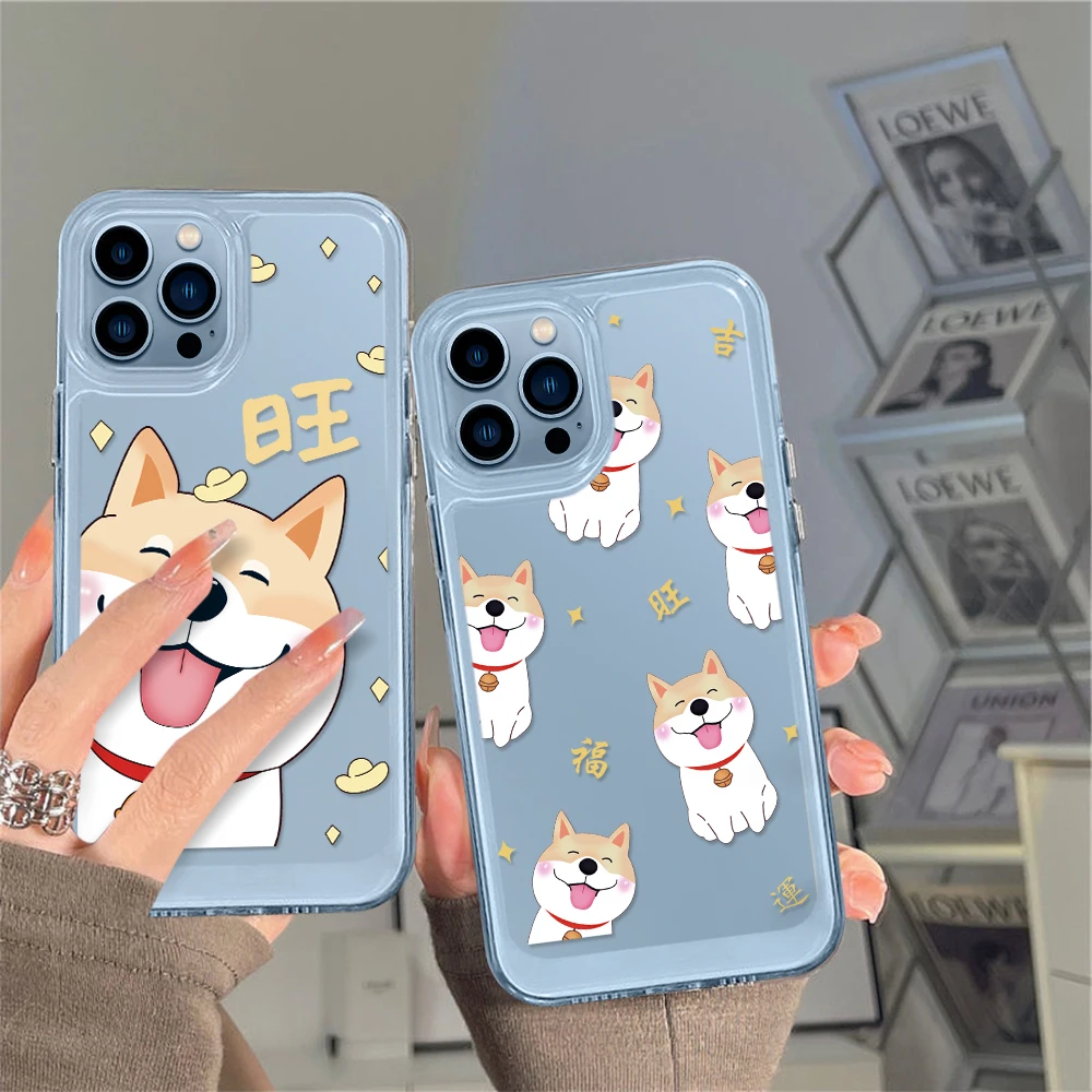 Cute Corgi Dog Case for iPhone 14 13 12 11 Pro Max Mini XS XR X Transparent Shell Back Cover for iPhone14promax Capa Clear Funda
Cute Corgi Dog Case for iPhone 14 13 12 11 Pro Max Mini XS XR X Transparent Shell Back Cover for iPhone14promax Capa Clear Funda