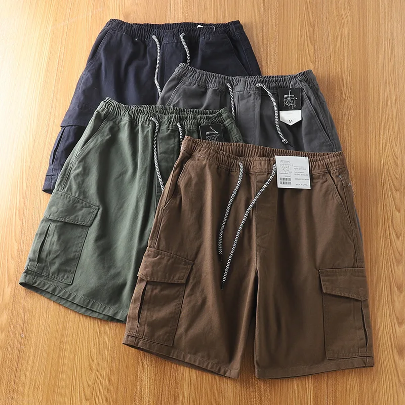 2022 New Mens Summer Cargo Shorts Fashion Cotton Multi-pocket Casual Short Pants Military Tactical Shorts Men Loose Cargo Shorts
2022 New Mens Summer Cargo Shorts Fashion Cotton Multi-pocket Casual Short Pants Military Tactical Shorts Men Loose Cargo Shorts