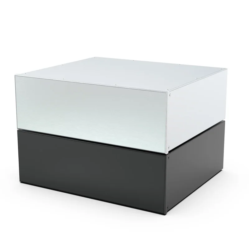 Width 362mm Height 120mm All Aluminum Amplifier Chassis Tube Preamplifier DAC Shell Enclosure / Case / DIY Box (362*120*310mm)
Width 362mm Height 120mm All Aluminum Amplifier Chassis Tube Preamplifier DAC Shell Enclosure / Case / DIY Box (362*120*310mm)