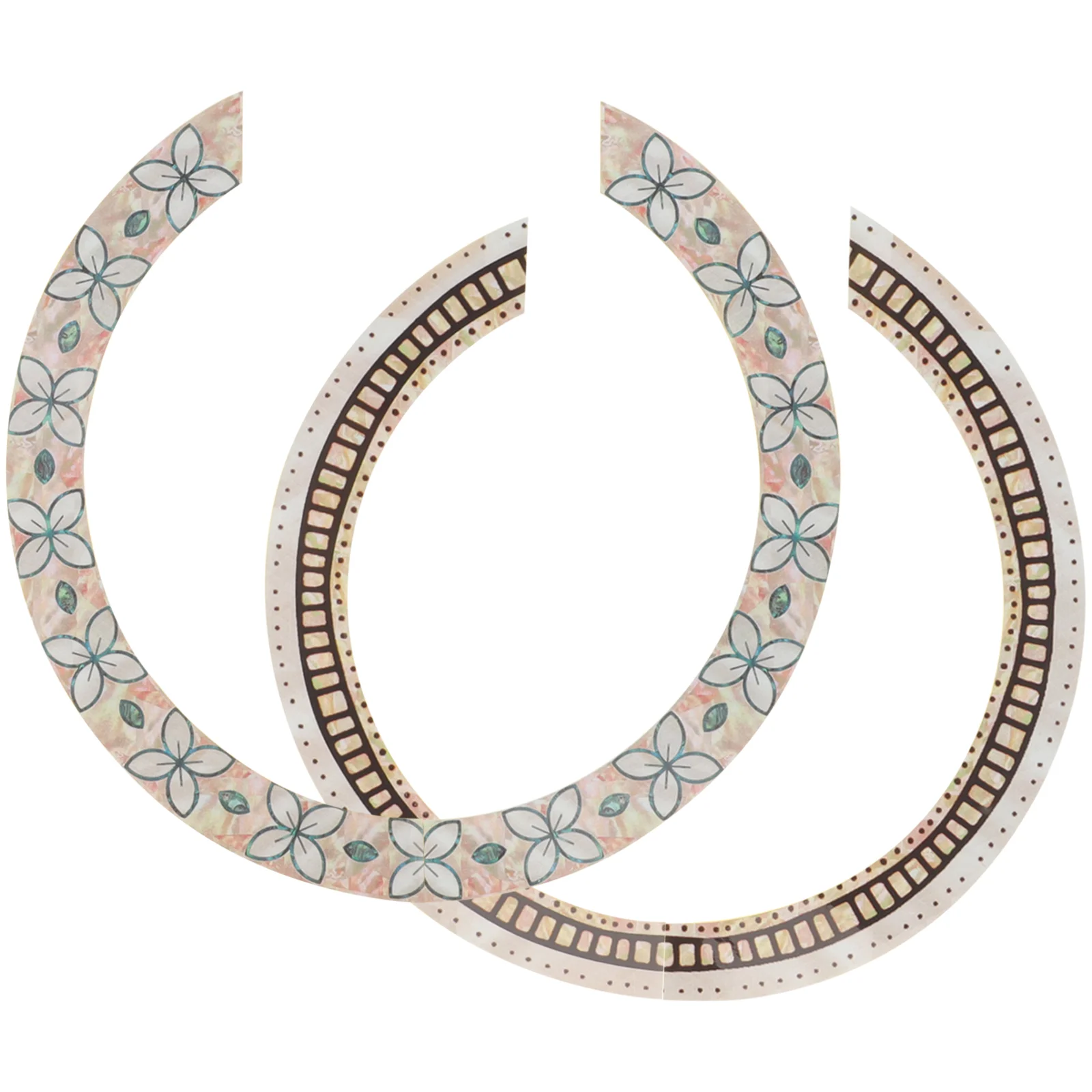 2 Pcs Sound Hole Stickers Guitar Decal Decorate Guitar Parts Sound Hole Sticker Pvc Guitar Soundhole Inlay Sound Hole Sticker
2 Pcs Sound Hole Stickers Guitar Decal Decorate Guitar Parts Sound Hole Sticker Pvc Guitar Soundhole Inlay Sound Hole Sticker
