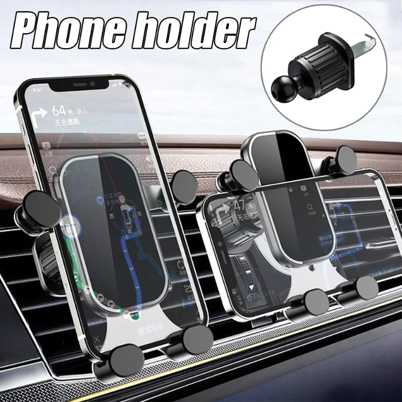 Car Phone Holder Air Vent Both Horizontal and Vertical Moun 360 Degree Free Adjustment Gravity Phone Stand for Iphone Xiaomi
Car Phone Holder Air Vent Both Horizontal and Vertical Moun 360 Degree Free Adjustment Gravity Phone Stand for Iphone Xiaomi