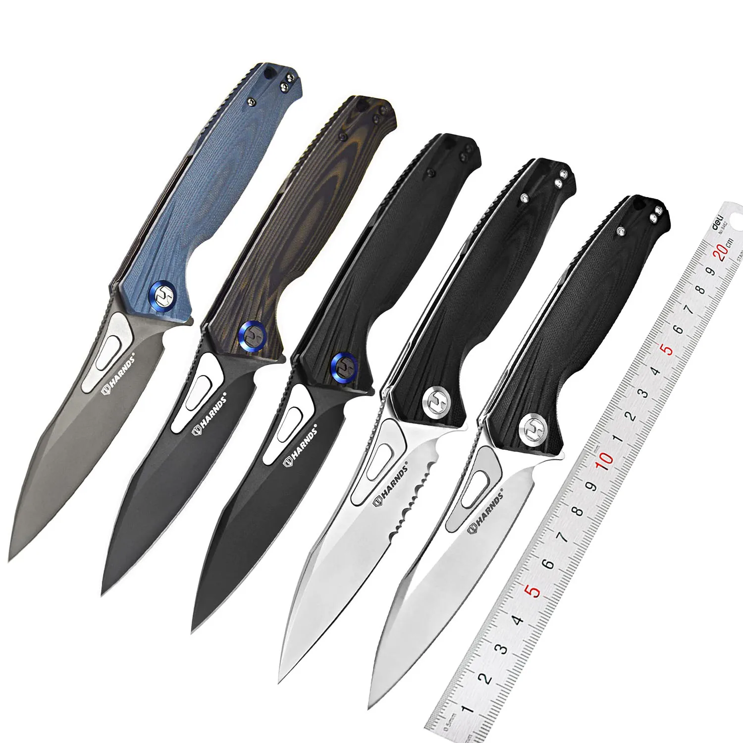HARNDS Pocket Knife with BOHLER K110 Steel Camping Folding Knife with Deep Carry Pocket Clip G10 Handle CK9180 Falcon
HARNDS Pocket Knife with BOHLER K110 Steel Camping Folding Knife with Deep Carry Pocket Clip G10 Handle CK9180 Falcon
