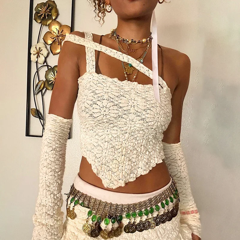 Streetwear 2023 Women Hollow Out Style T-shirt Knurling Backless Sexy Crop Top Clothes Spring Summer Tank Top Y2k Corset Top
Streetwear 2023 Women Hollow Out Style T-shirt Knurling Backless Sexy Crop Top Clothes Spring Summer Tank Top Y2k Corset Top