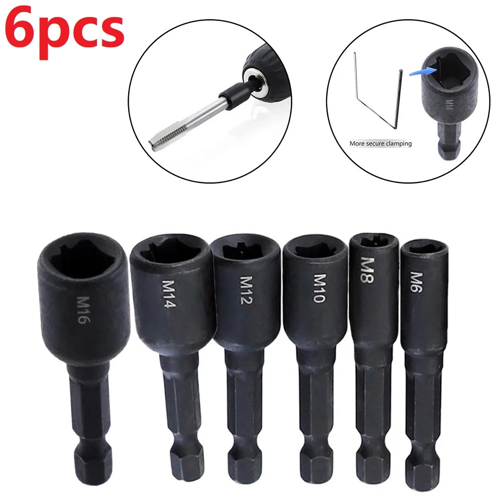 M4-M16 Screw Tap Socket Adapter Holder Extension Bar 1/4 Inch Hex Shank Machine Tap Driver Thread Tap Adapter For Electric Drill
M4-M16 Screw Tap Socket Adapter Holder Extension Bar 1/4 Inch Hex Shank Machine Tap Driver Thread Tap Adapter For Electric Drill