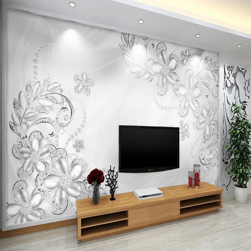 Luxury Wallpaper 3D Diamond Flower Jewelry TV Background Wall Decor Mural Canvas Large Size Bedroom Living Room Home Renovation
Luxury Wallpaper 3D Diamond Flower Jewelry TV Background Wall Decor Mural Canvas Large Size Bedroom Living Room Home Renovation