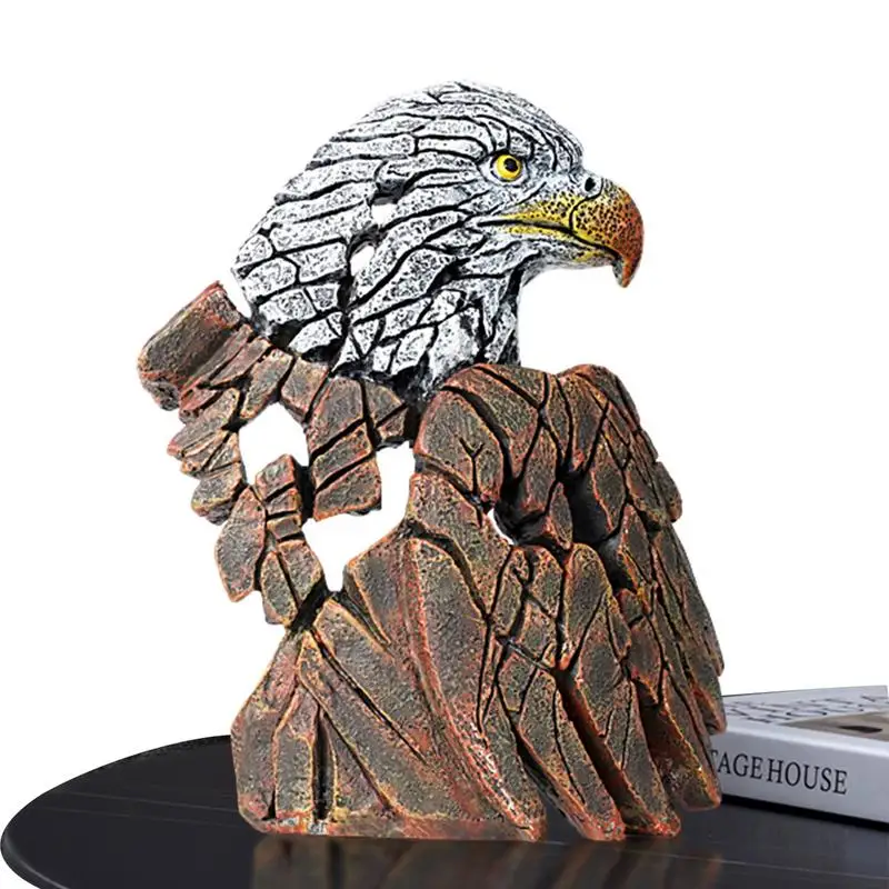 

Creative Cartoon Owl Resin Crafts Owl Tabletop Statue Ornament Resin Crafts Desktop Ornaments Owl Eagle Exhibition Gardening