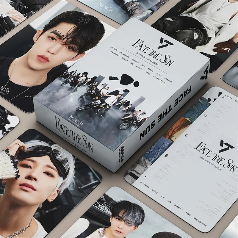 55 шт./компл. Kpop оптовая продажа Seventeen Photocard новый альбом Lomo Card фотопечать открыток постер картина Поклонники подарки коллекция
55 шт./компл. Kpop оптовая продажа Seventeen Photocard новый альбом Lomo Card фотопечать открыток постер картина Поклонники подарки коллекция