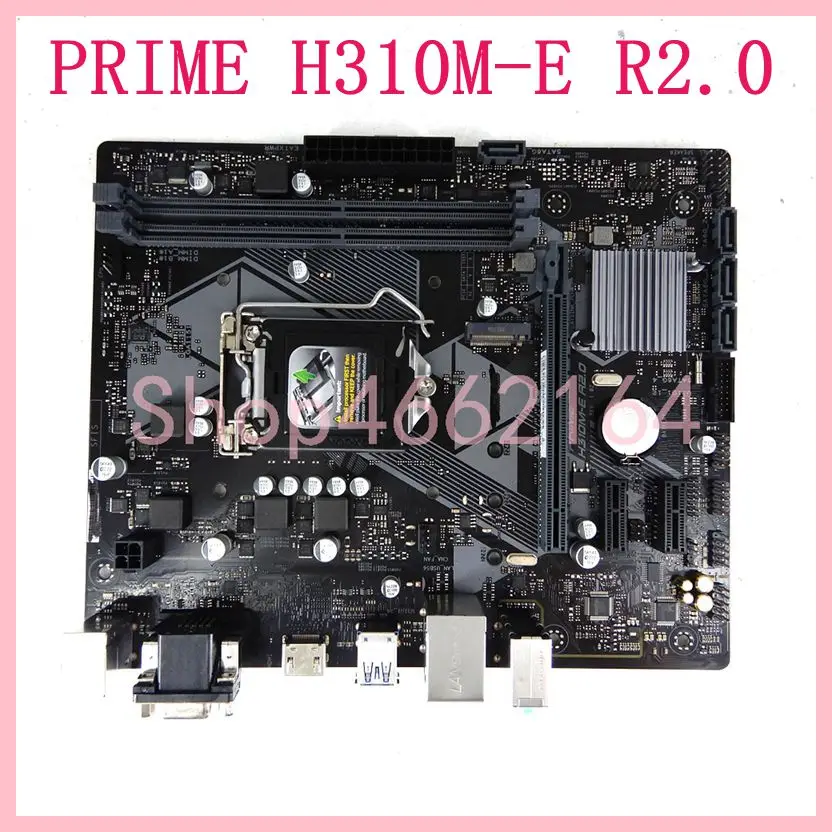 NEW PRIME H310M-E R2.0 Mainboard For ASUS LGA1151,H310,U3S6 ,M.2,HDMI,MB,Original ATX Desktop Motherboard Free Ship
NEW PRIME H310M-E R2.0 Mainboard For ASUS LGA1151,H310,U3S6 ,M.2,HDMI,MB,Original ATX Desktop Motherboard Free Ship