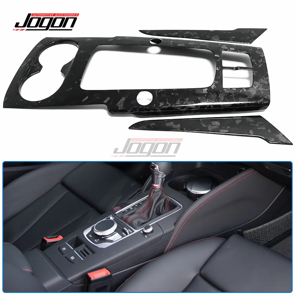 3PCS RHD Forged Carbon Fiber Car Interior Center Console Gear Shift Strip Sticker Cover Trim For Audi A3 8V S3 RS3 2014-2018
3PCS RHD Forged Carbon Fiber Car Interior Center Console Gear Shift Strip Sticker Cover Trim For Audi A3 8V S3 RS3 2014-2018