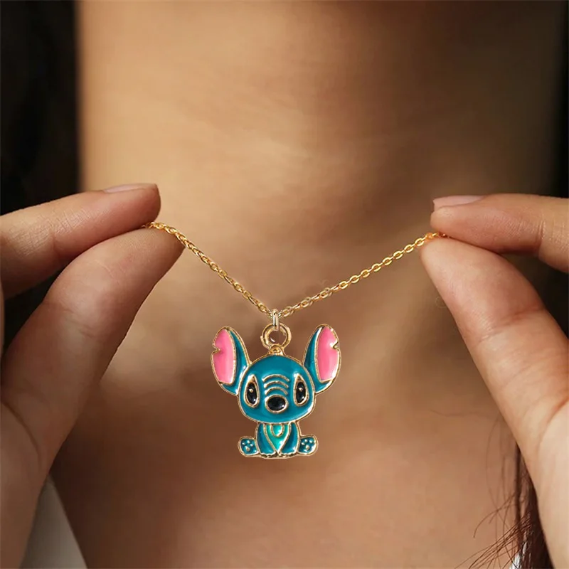 Disney Lilo & Stitch Cartoon Necklace Anime Figure Model Necklace Anime Characters Stitch Kawaii Hip Hop Pendant Kids Gifts
Disney Lilo & Stitch Cartoon Necklace Anime Figure Model Necklace Anime Characters Stitch Kawaii Hip Hop Pendant Kids Gifts