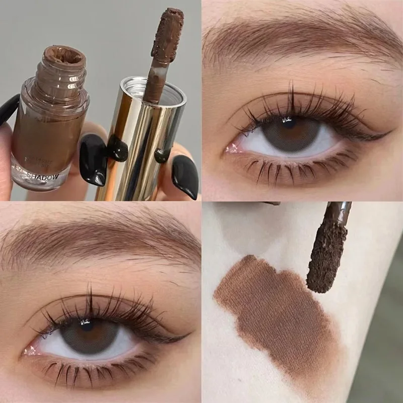 Brown Glitter Liquid Eyeshadow Stick Contour Blush Pigment Fine Shimmer Matte Natural Cheek Milk Coffee Shadow Cream Eye Makeup
Brown Glitter Liquid Eyeshadow Stick Contour Blush Pigment Fine Shimmer Matte Natural Cheek Milk Coffee Shadow Cream Eye Makeup
