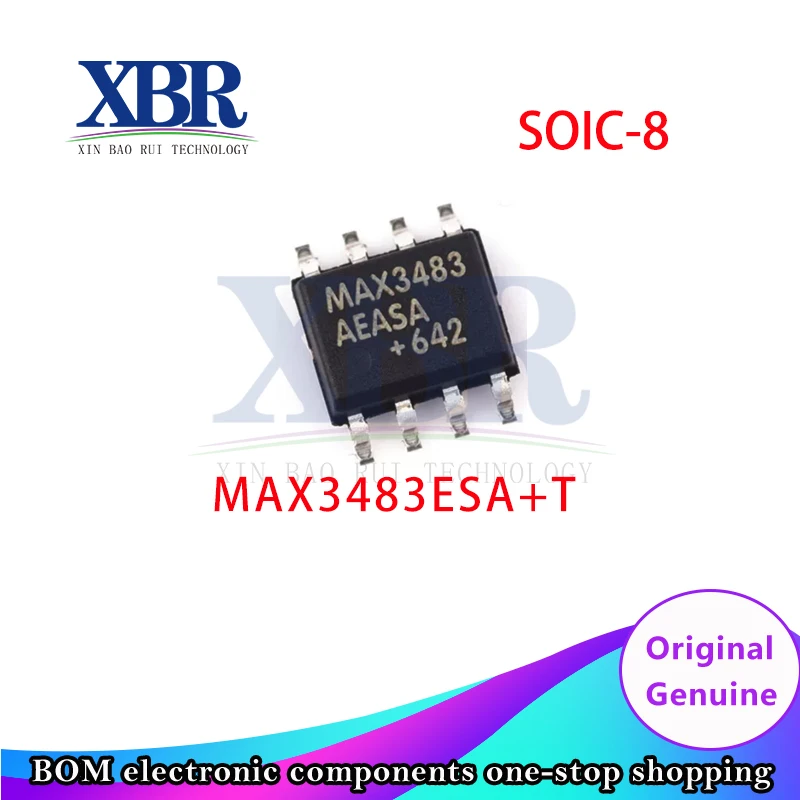 5 шт. MAX3483ESA + T SOIC-8 RS-422 интерфейсы IC 3,3 V источник питания, 10 Мбит/с и ограничение скорости вращения
5 шт. MAX3483ESA + T SOIC-8 RS-422 интерфейсы IC 3,3 V источник питания, 10 Мбит/с и ограничение скорости вращения