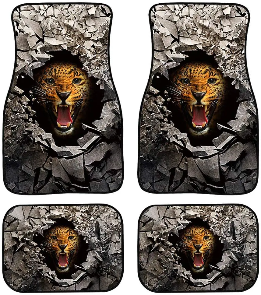 chaqlin Leopard Car Mats for Front and Back to Keep Car Floors Clean Automotive Accessories Set of 4 Gift
chaqlin Leopard Car Mats for Front and Back to Keep Car Floors Clean Automotive Accessories Set of 4 Gift