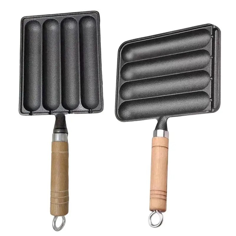 Универсальная чугунная сковорода для сосисок, удобный инструмент для приготовления сосисок, аксессуары для кухни
Универсальная чугунная сковорода для сосисок, удобный инструмент для приготовления сосисок, аксессуары для кухни