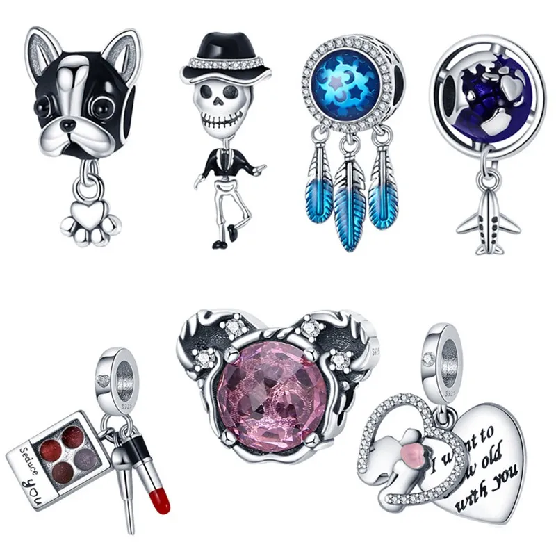 925 Hot Selling Silver New Skull Man And Aircraft Beads Suitable For The Original Pandora Bracelet Bead Necklace Diy Jewelry
925 Hot Selling Silver New Skull Man And Aircraft Beads Suitable For The Original Pandora Bracelet Bead Necklace Diy Jewelry