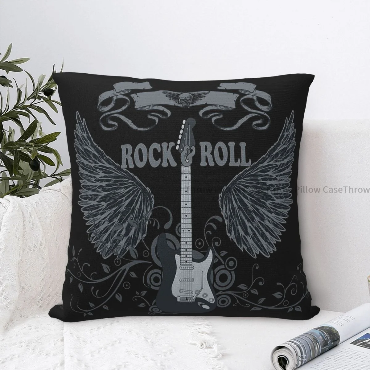 Wings Guitar Cojines Rock N Roll Throw Pillow Case Cushion Covers Home Sofa Chair Decorative Backpack
Wings Guitar Cojines Rock N Roll Throw Pillow Case Cushion Covers Home Sofa Chair Decorative Backpack