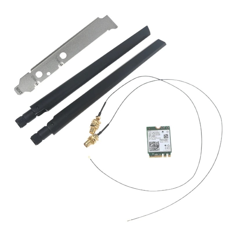 Трехдиапазонная Wi-Fi карта 2,4g/5/ 6g адаптер 802.11a/b/g/n,802.11ac ax BT 5,2
Трехдиапазонная Wi-Fi карта 2,4g/5/ 6g адаптер 802.11a/b/g/n,802.11ac ax BT 5,2
