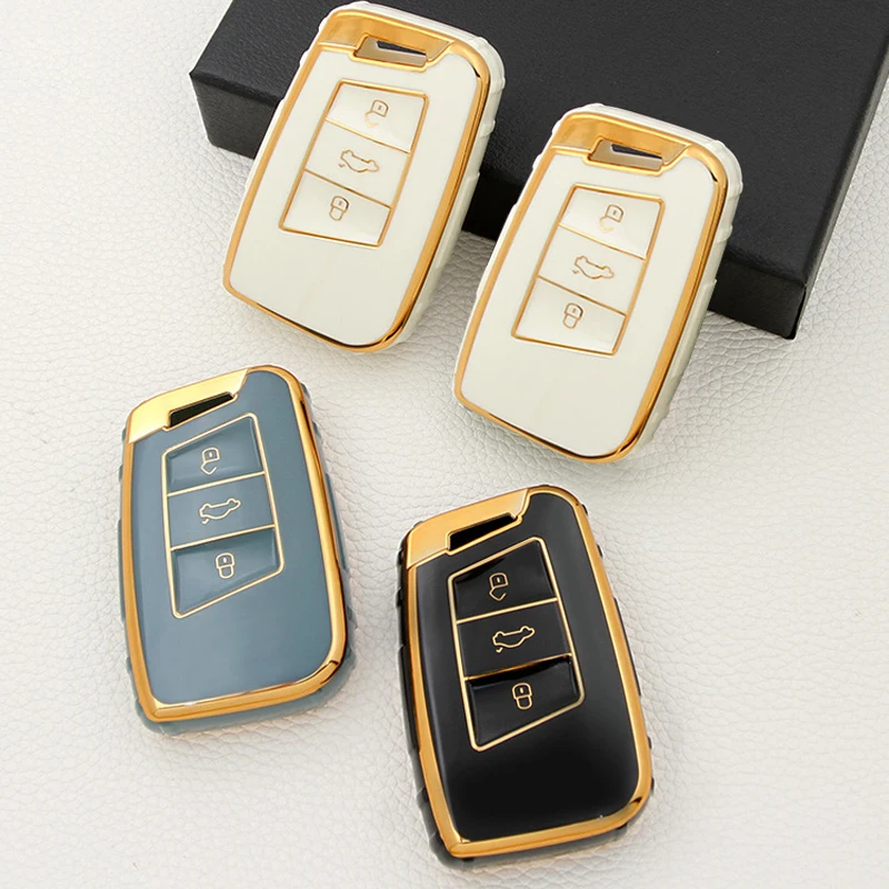 TPU Car Key Case Cover Shell Protection Cover For VW Volkseagen Passat B8 Magotan For Skoda Superb A7 Kodiaq With Keychain
TPU Car Key Case Cover Shell Protection Cover For VW Volkseagen Passat B8 Magotan For Skoda Superb A7 Kodiaq With Keychain
