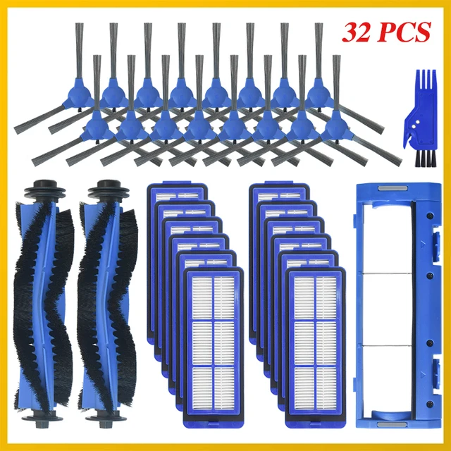 For Eufy 11S Max 15C Max 30C Max Robot Vacuum Cleaner Main Brush Side Brush HEPA Filter Main Brush Cover Replacement Spare Parts
For Eufy 11S Max 15C Max 30C Max Robot Vacuum Cleaner Main Brush Side Brush HEPA Filter Main Brush Cover Replacement Spare Parts