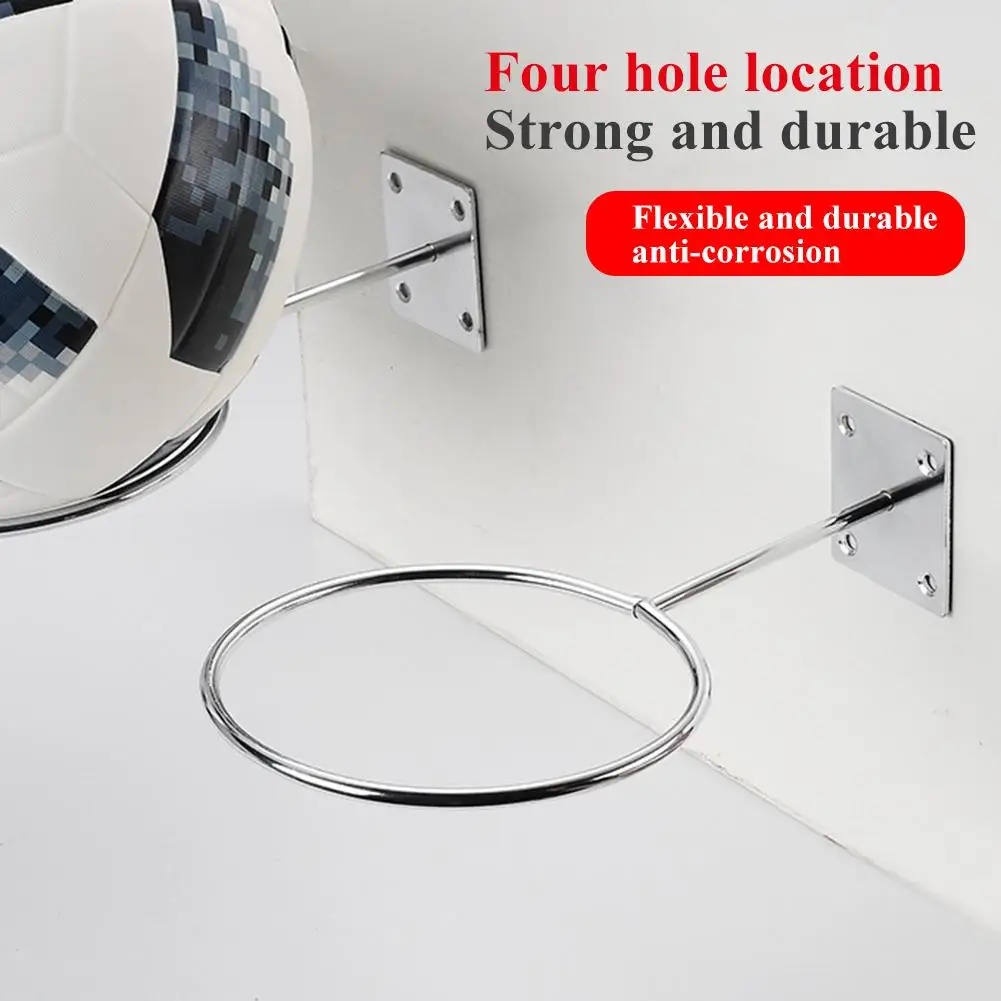 1 Pcs Wall Mounted Steel Ball Rack Metal Basketball Ball Stand Bracket Multifunctional Football Display Room Decoration
1 Pcs Wall Mounted Steel Ball Rack Metal Basketball Ball Stand Bracket Multifunctional Football Display Room Decoration