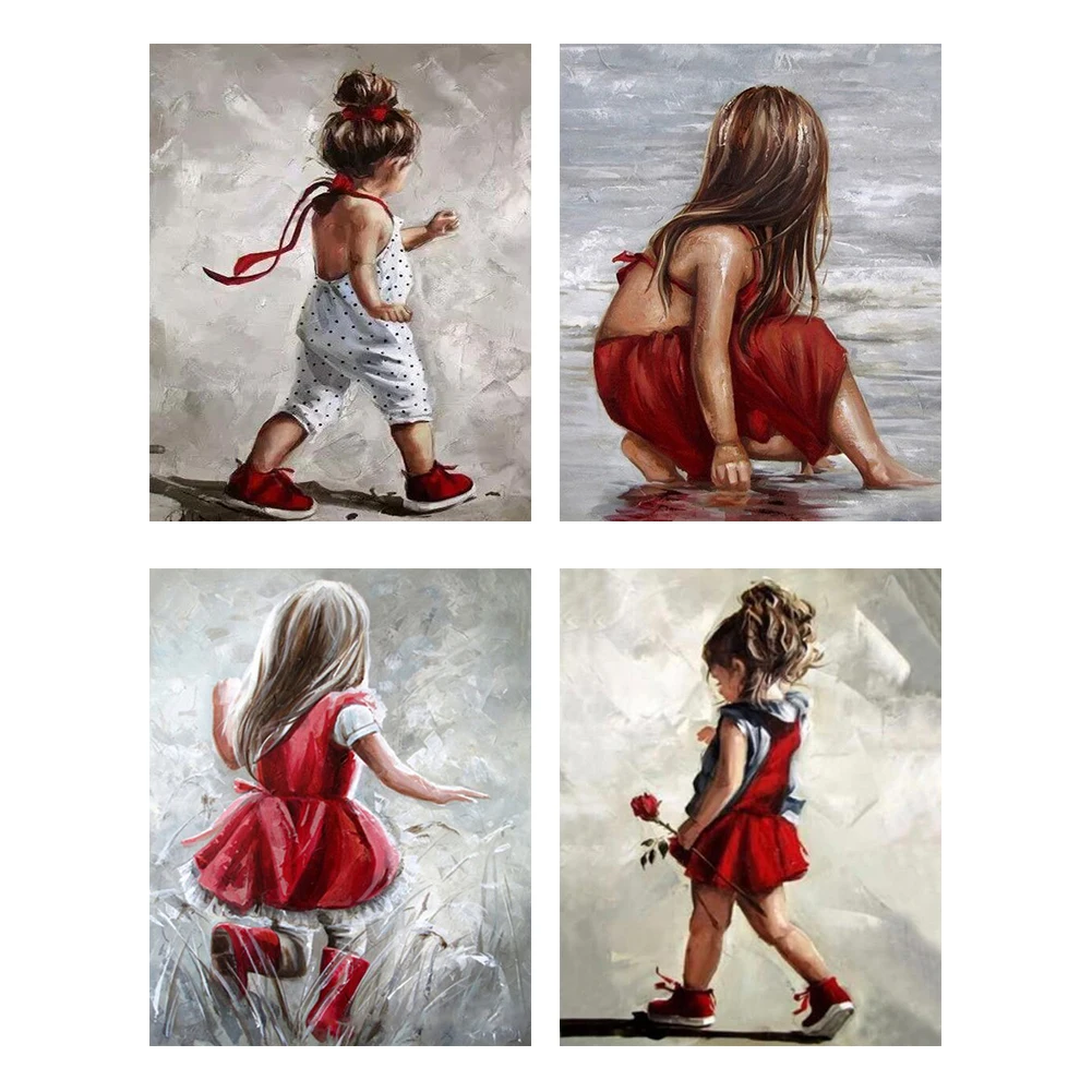 5D DIY Diamond Painting Kit Oil Paint Red Girl Full Round Drill Mosaic Picture Wall Decor Rhinestone Art Crafts Home Decoration
5D DIY Diamond Painting Kit Oil Paint Red Girl Full Round Drill Mosaic Picture Wall Decor Rhinestone Art Crafts Home Decoration