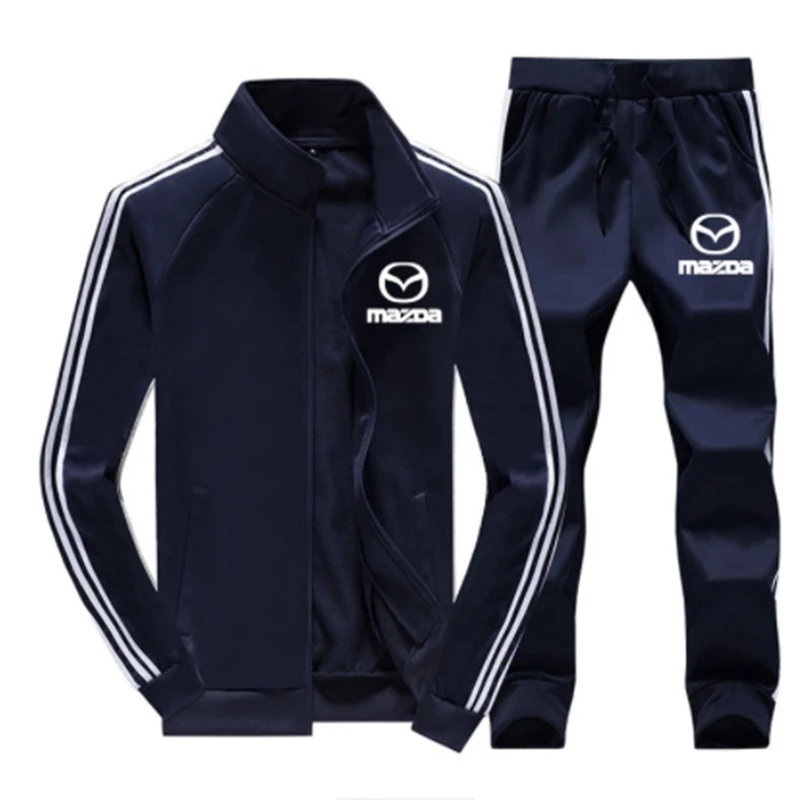 New Men Spring Autumn cotton suit MAZDA car logo print Fashion casual Business Men's jacket sports suit H
New Men Spring Autumn cotton suit MAZDA car logo print Fashion casual Business Men's jacket sports suit H