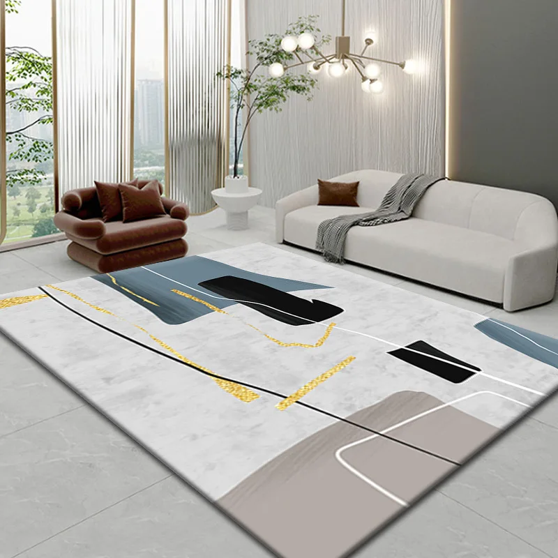 Modern Geometric Living Room Carpet Sofa Coffee Table Rug Soft Non-slip Floor Mat Thickened Room Door Mat Bedroom Bedside Carpet
Modern Geometric Living Room Carpet Sofa Coffee Table Rug Soft Non-slip Floor Mat Thickened Room Door Mat Bedroom Bedside Carpet