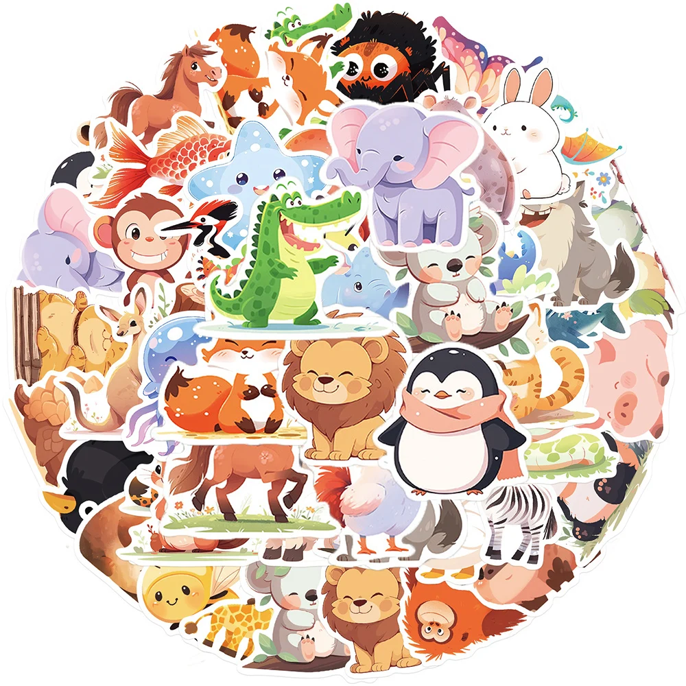 10/50Pcs Kawaii Cute Animal Cartoon Varied Graffiti Stickers DIY Laptop Scrapbooking Notebook Helmet Backpack Decoration Decals
10/50Pcs Kawaii Cute Animal Cartoon Varied Graffiti Stickers DIY Laptop Scrapbooking Notebook Helmet Backpack Decoration Decals