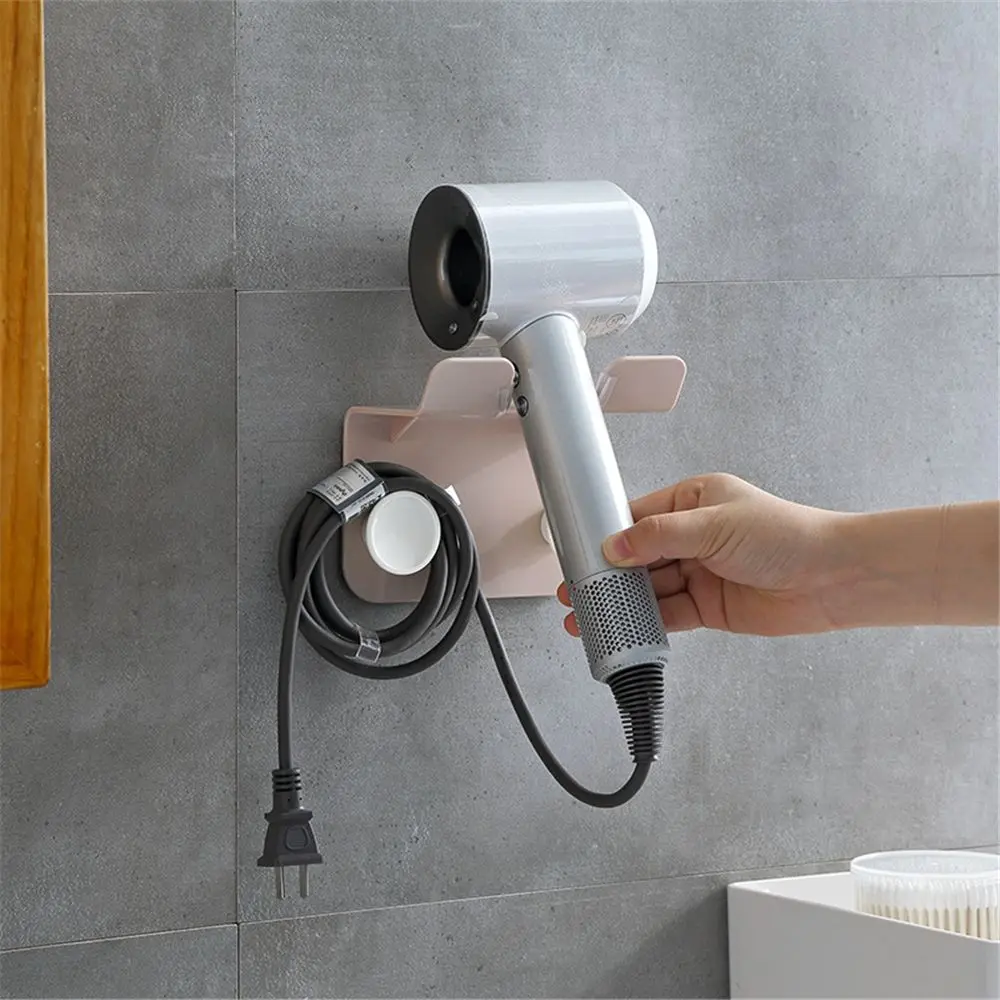 

Hair Dryer Holder Wall Dryer Cradle Straightener Stand Hairdryer Organizer Storage Box Toilet Blower Holder Bathroom Shelves