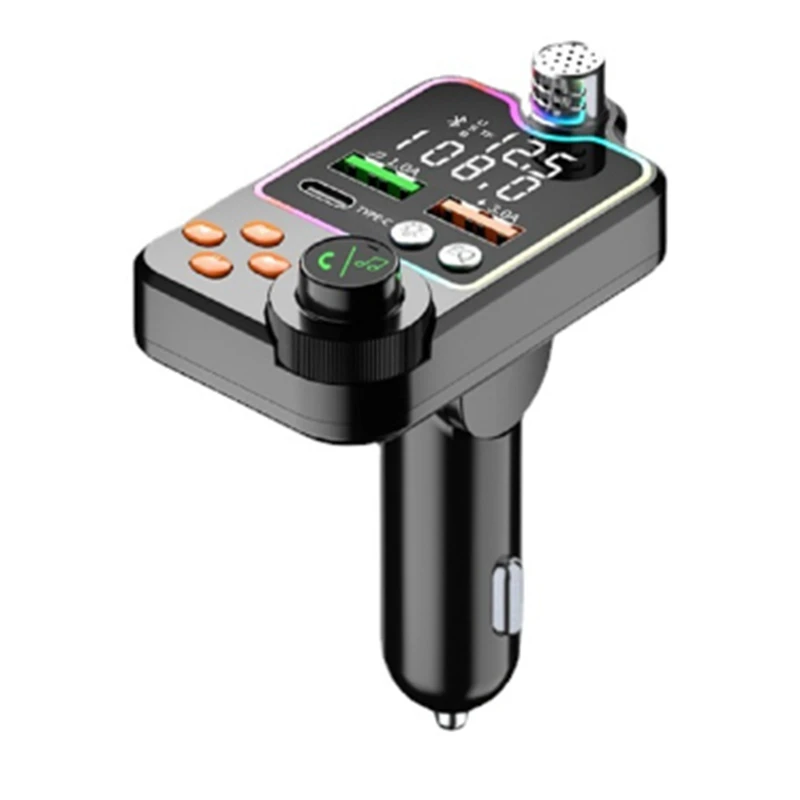1 Piece Car Bluetooth-Compatible 5.0 FM Transmitter Microphone USB Music Play USB3.0 PD Quick Charger
1 Piece Car Bluetooth-Compatible 5.0 FM Transmitter Microphone USB Music Play USB3.0 PD Quick Charger