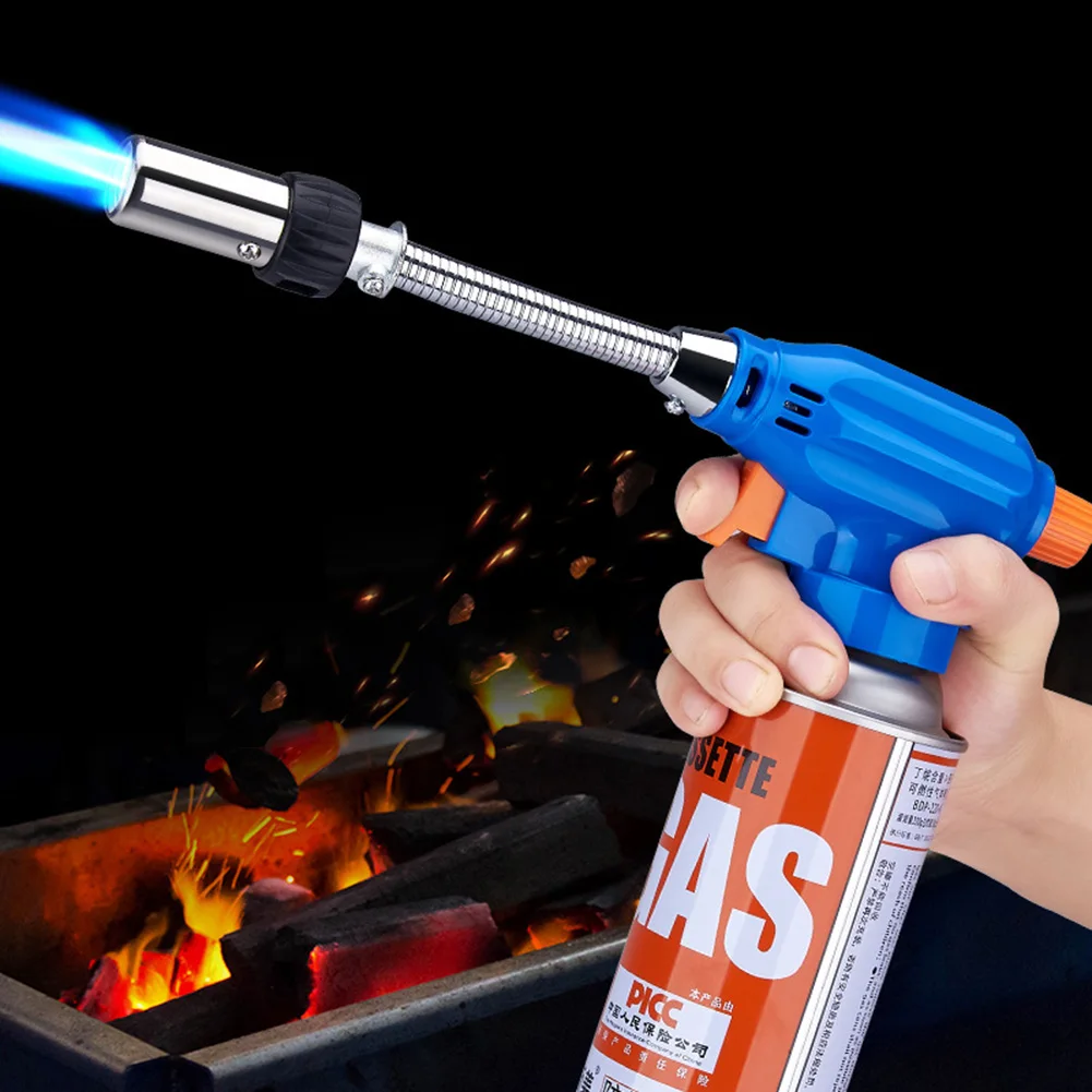 Portable Camping Butane Flame Torch Flamethrower for Cooking Welding Equipment for Camping Barbeque Fire Starter
Portable Camping Butane Flame Torch Flamethrower for Cooking Welding Equipment for Camping Barbeque Fire Starter