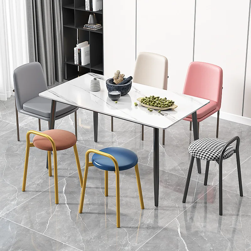 Stackable Household Light Luxury Dining Chair Small round Stool Modern Minimalist Bench Nordic Dining Living Room Stool
Stackable Household Light Luxury Dining Chair Small round Stool Modern Minimalist Bench Nordic Dining Living Room Stool