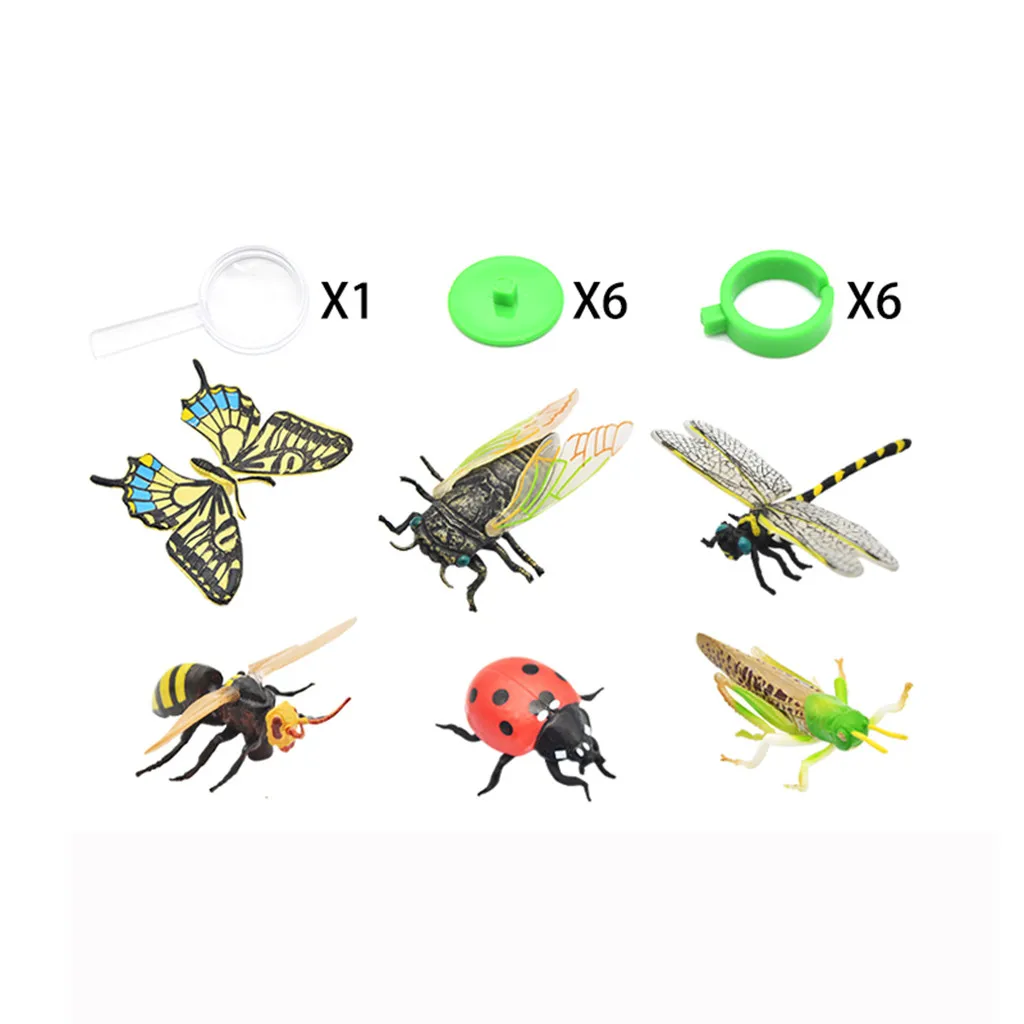 Simulation Plastic World Insects Figures Model 6PCS Wild Puzzle Learning Toy Education
Simulation Plastic World Insects Figures Model 6PCS Wild Puzzle Learning Toy Education