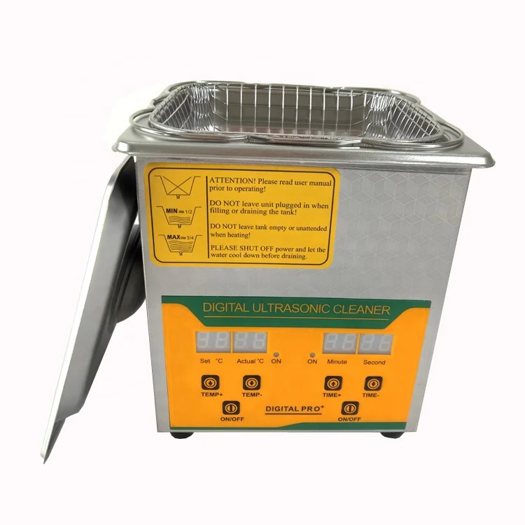 2L Digital Timer Portable Ultrasonic Cleaner Automatic Ultrasonic Vibration Cleaning Machine With Heating
2L Digital Timer Portable Ultrasonic Cleaner Automatic Ultrasonic Vibration Cleaning Machine With Heating