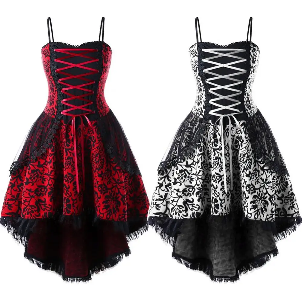 Dropshipping!!Fashion retro ladies gothic style lace layered hem sleeveless bandage corset dress
Dropshipping!!Fashion retro ladies gothic style lace layered hem sleeveless bandage corset dress