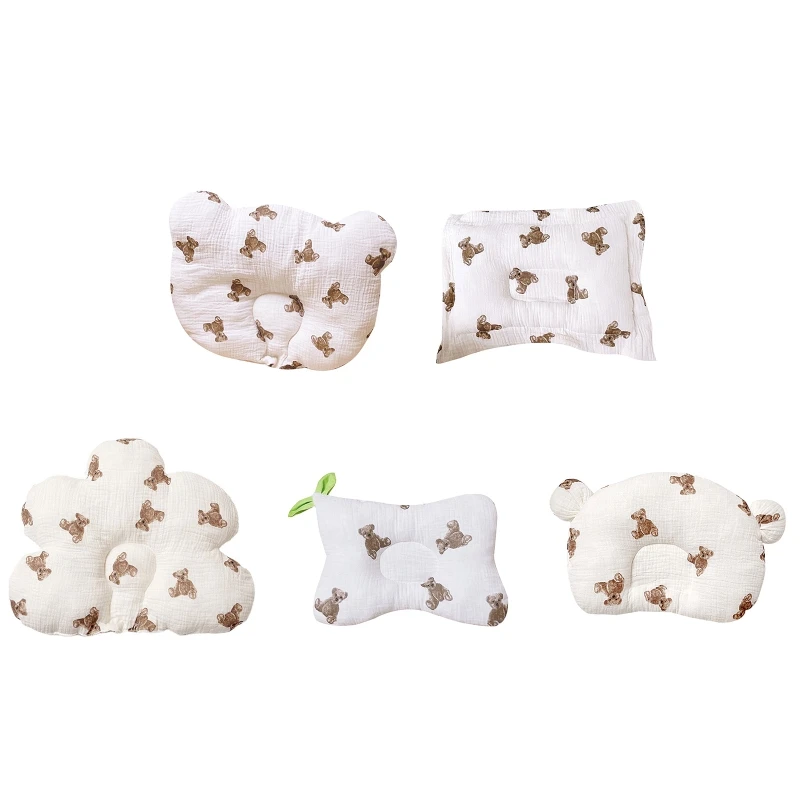 Baby for Head Shaping Pillow Prevent Flat for Head for PROTECTION Nursing Pillow Cartoon Bear Printed Sleeping Neck Supp 
Baby for Head Shaping Pillow Prevent Flat for Head for PROTECTION Nursing Pillow Cartoon Bear Printed Sleeping Neck Supp