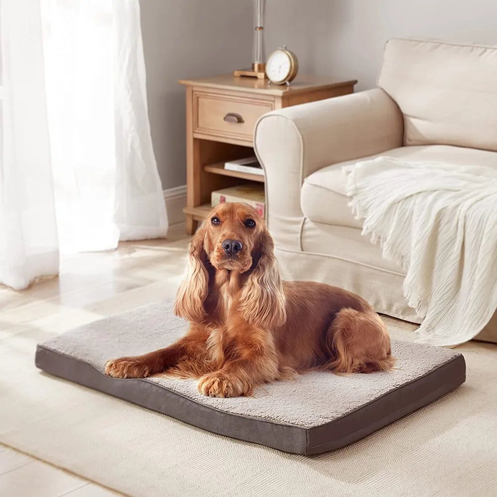 Orthopedic Dog Bed House Memory Foam Pet Mattress Sofa Breathable With Removable Washable Cover Mat Cushion Bed Dog Products
Orthopedic Dog Bed House Memory Foam Pet Mattress Sofa Breathable With Removable Washable Cover Mat Cushion Bed Dog Products